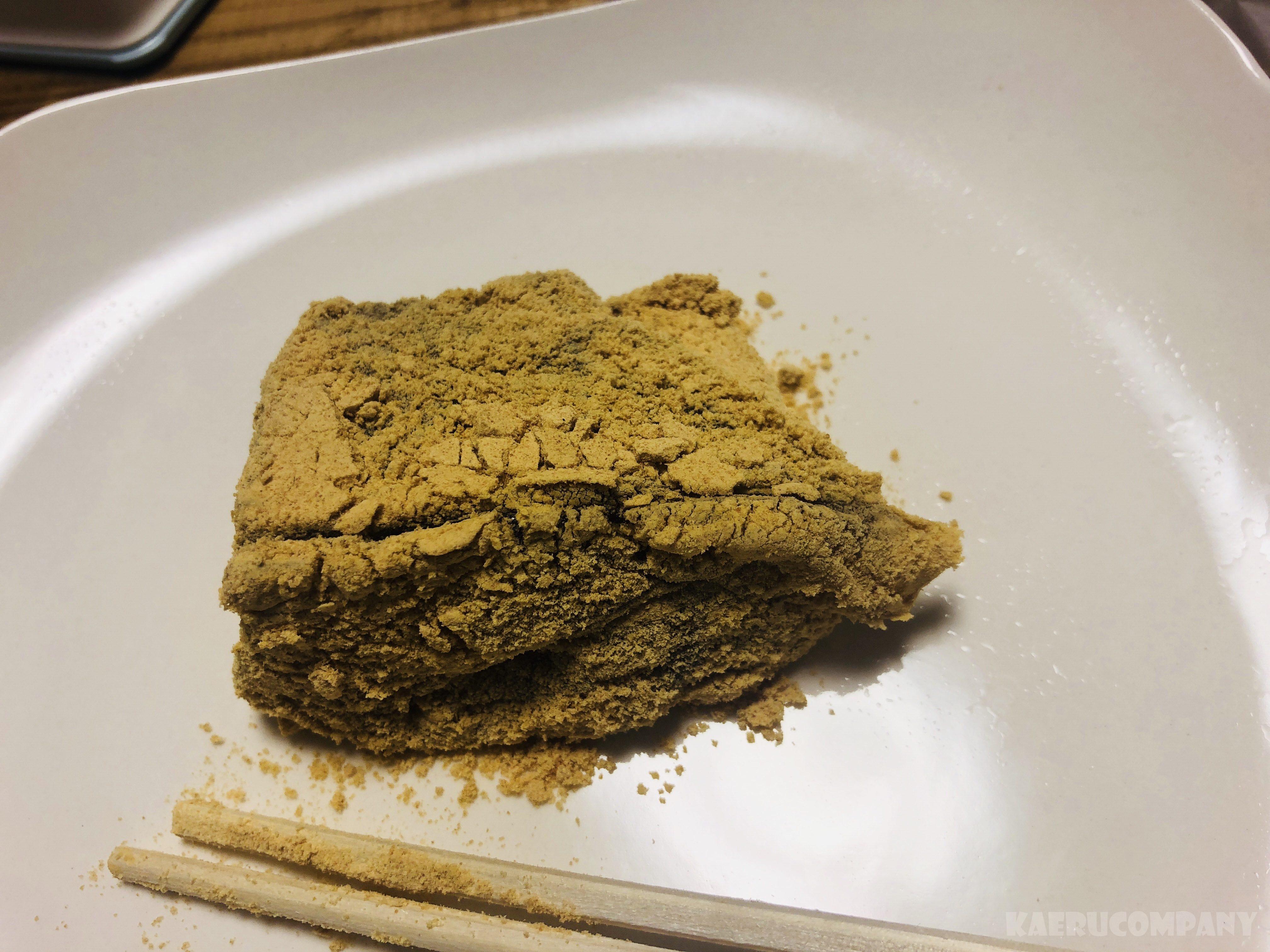 本物のわらび餅食べてみました!レポ。