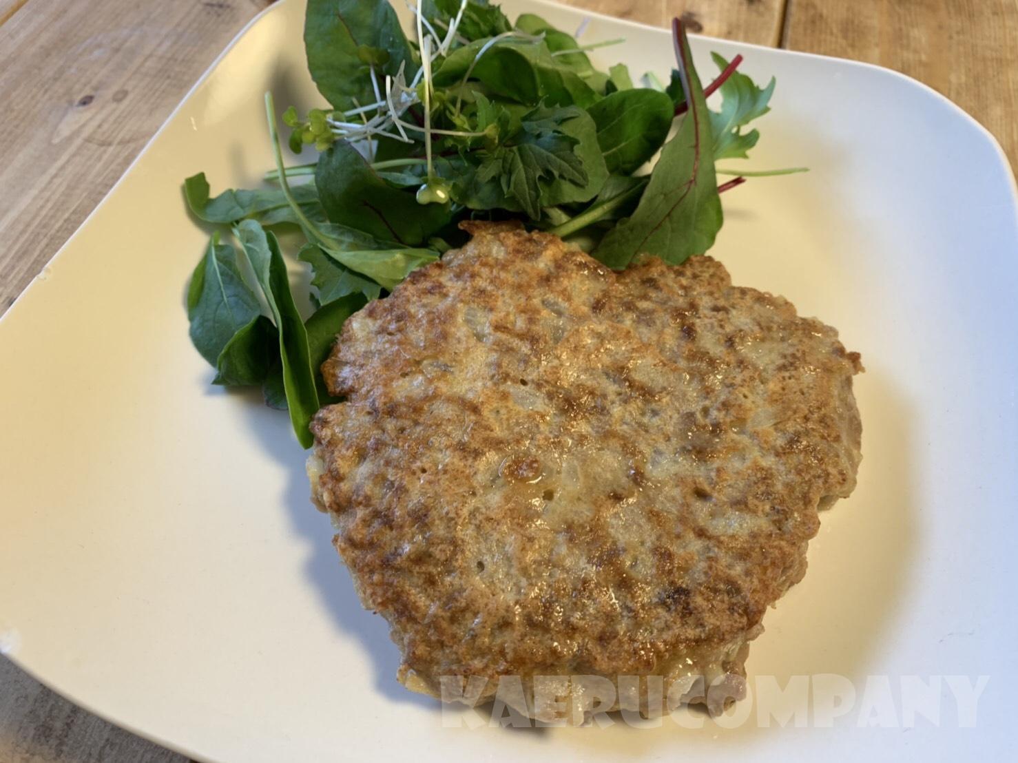 超簡単で超美味しい!つくねハンバーグ