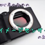 【一眼レフ初心者向け】センサーサイズって結局なんなの？