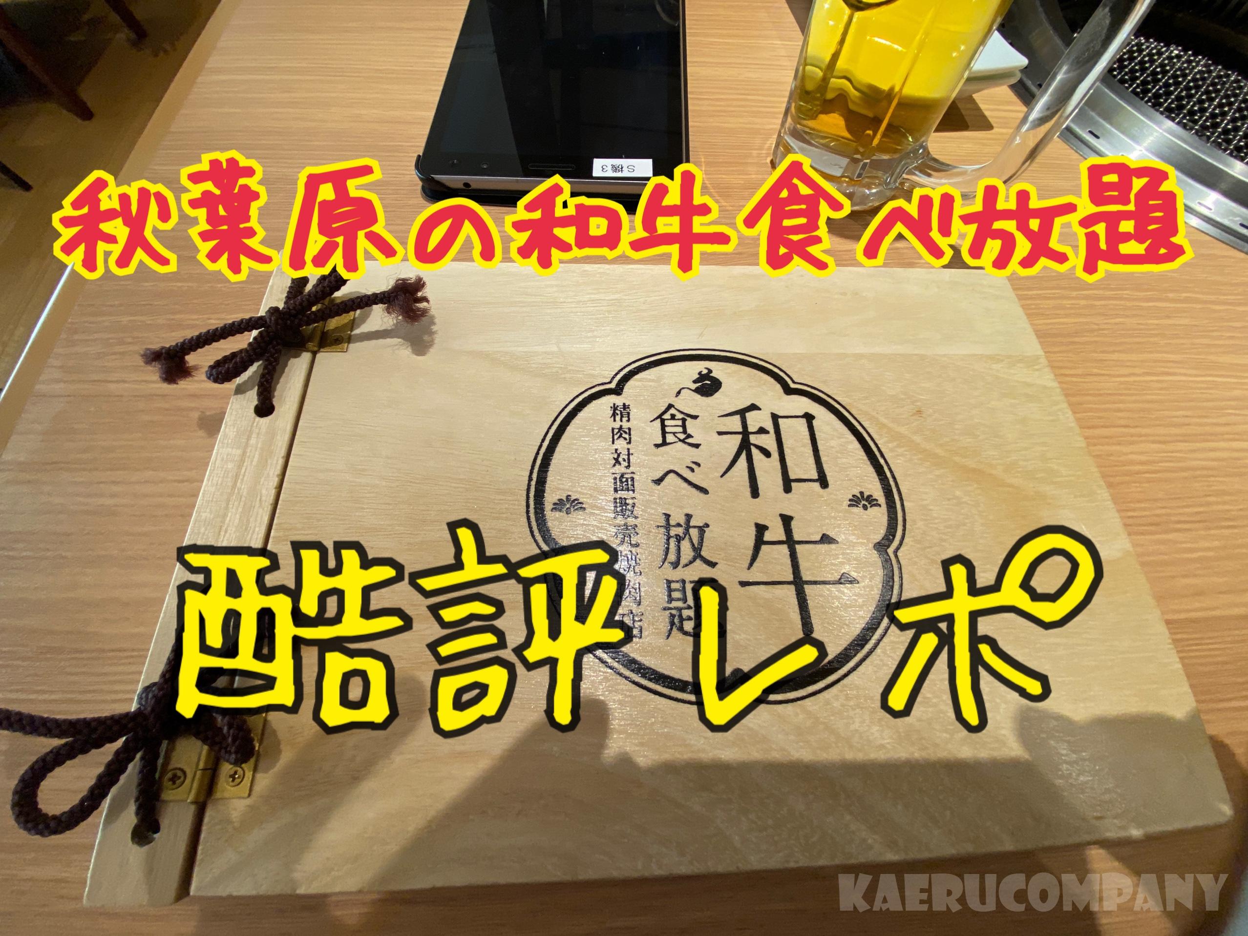 国産A5ランク牛肉食べ放題!噂の和牛放題で和牛食べまくってきたレポ
