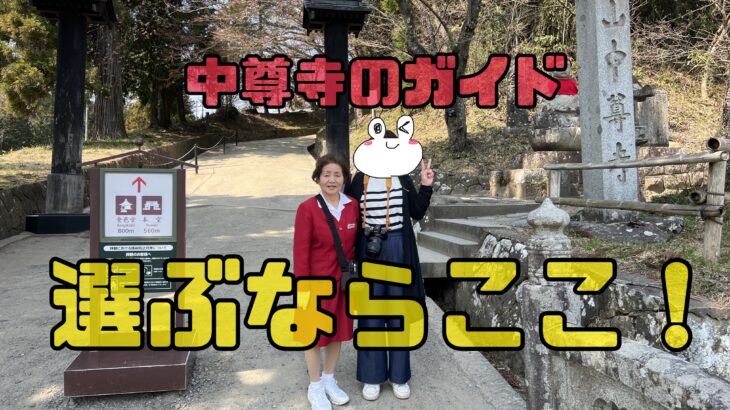 中尊寺でガイドを頼むならどこ?調べました